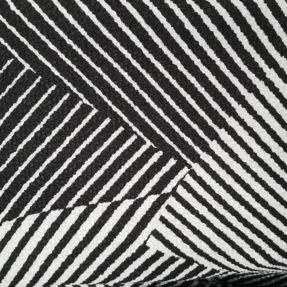 Chico's Travelers Black & White Jacket Size L/12 (Chico's 2) - Picture 5 of 9